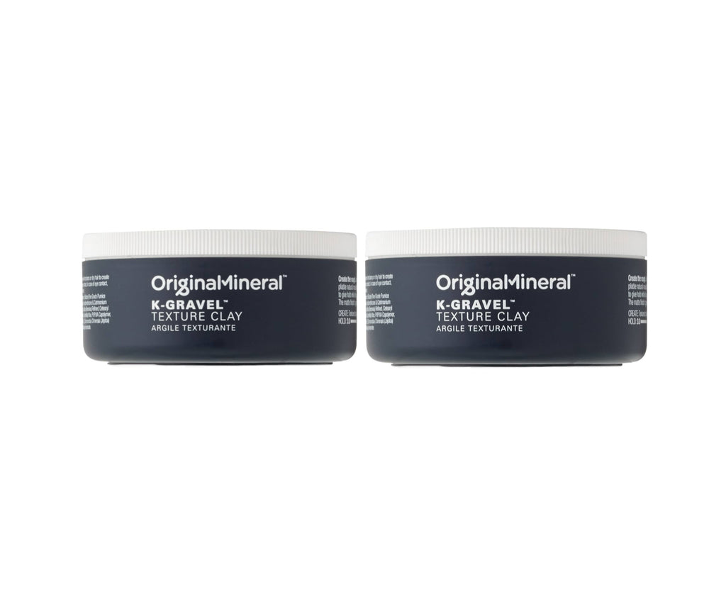 O&M K-Gravel Texture Clay Duo (2x100g)