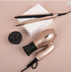 SILVER BULLET STYLEAWAY HAIR DRYER & STRAIGHTENER TRAVEL SET