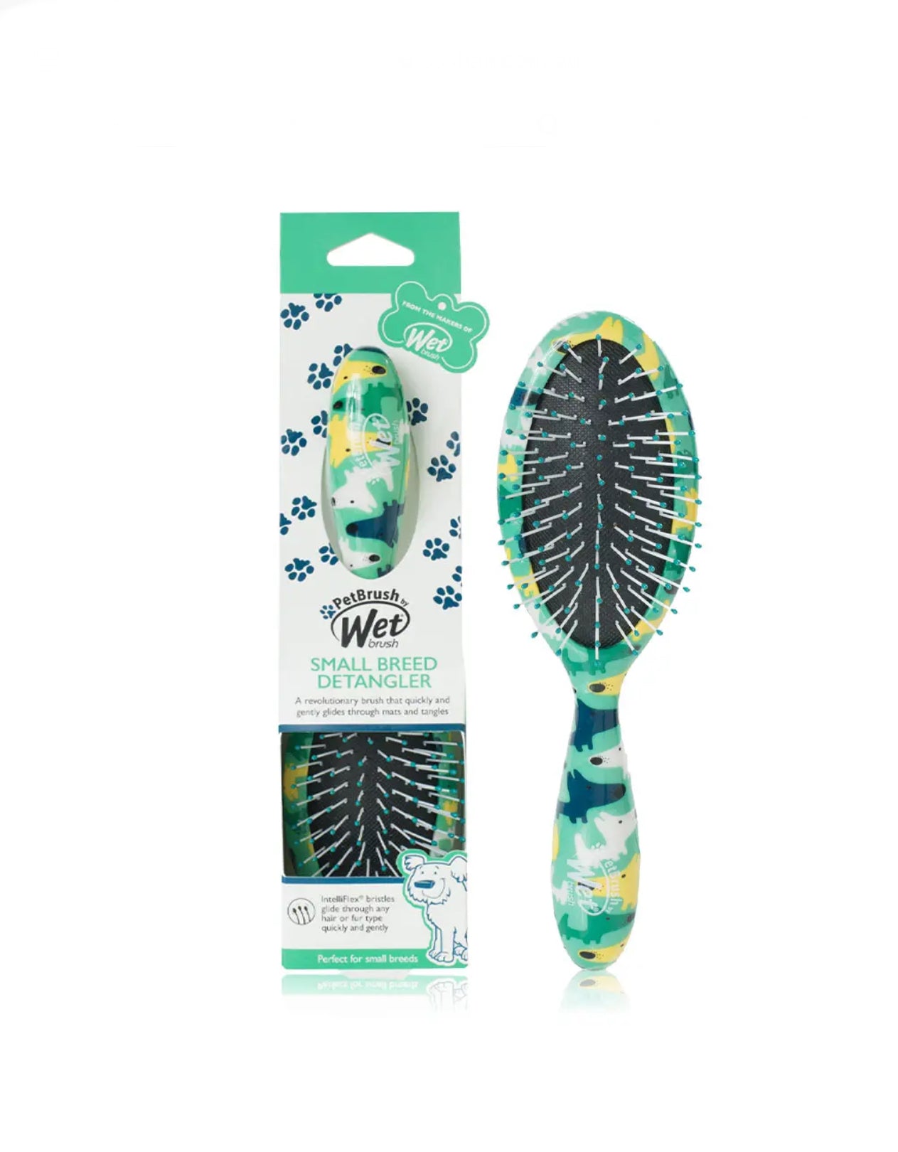 WET PET BRUSH SMALL BREED DETANGLER FOR PET