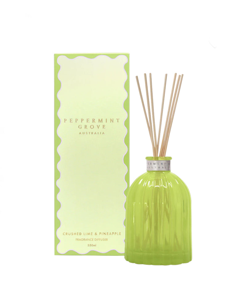 Peppermint Grove Crushed Lime & Pineapple Fragrance Diffuser 350ml