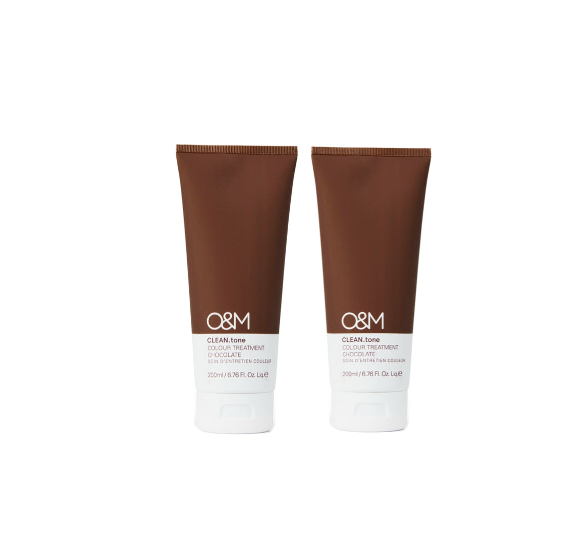 O&M Clean.Tone Chocolate Colour Treatment Duo 2x200ml