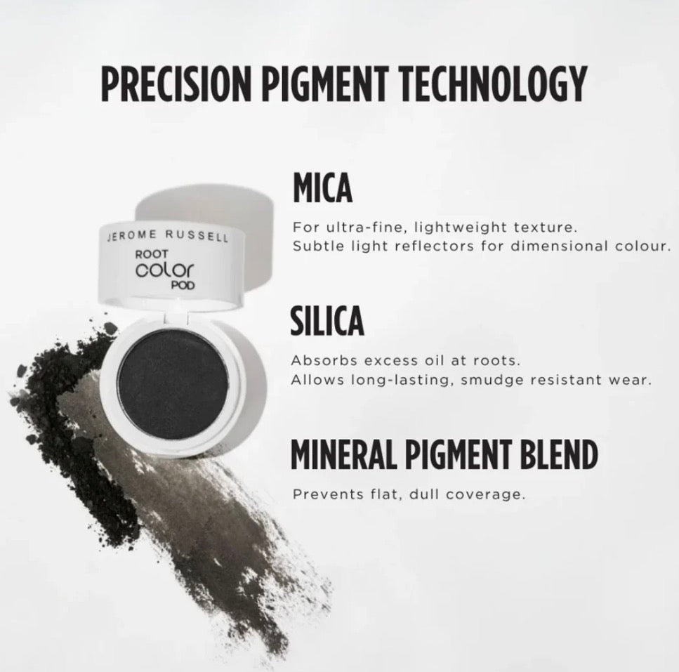 Jerome Russell Root Color Pod Root Touch Up Powder - Black 4g