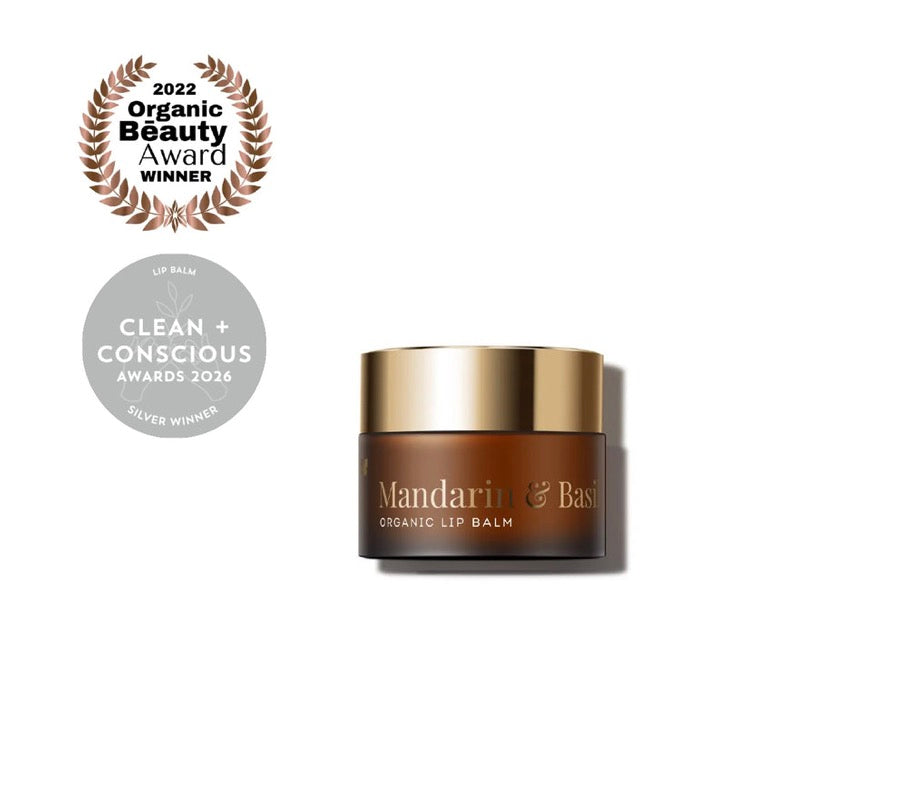 Mandarin & Basil Organic Lip Balm | 15g