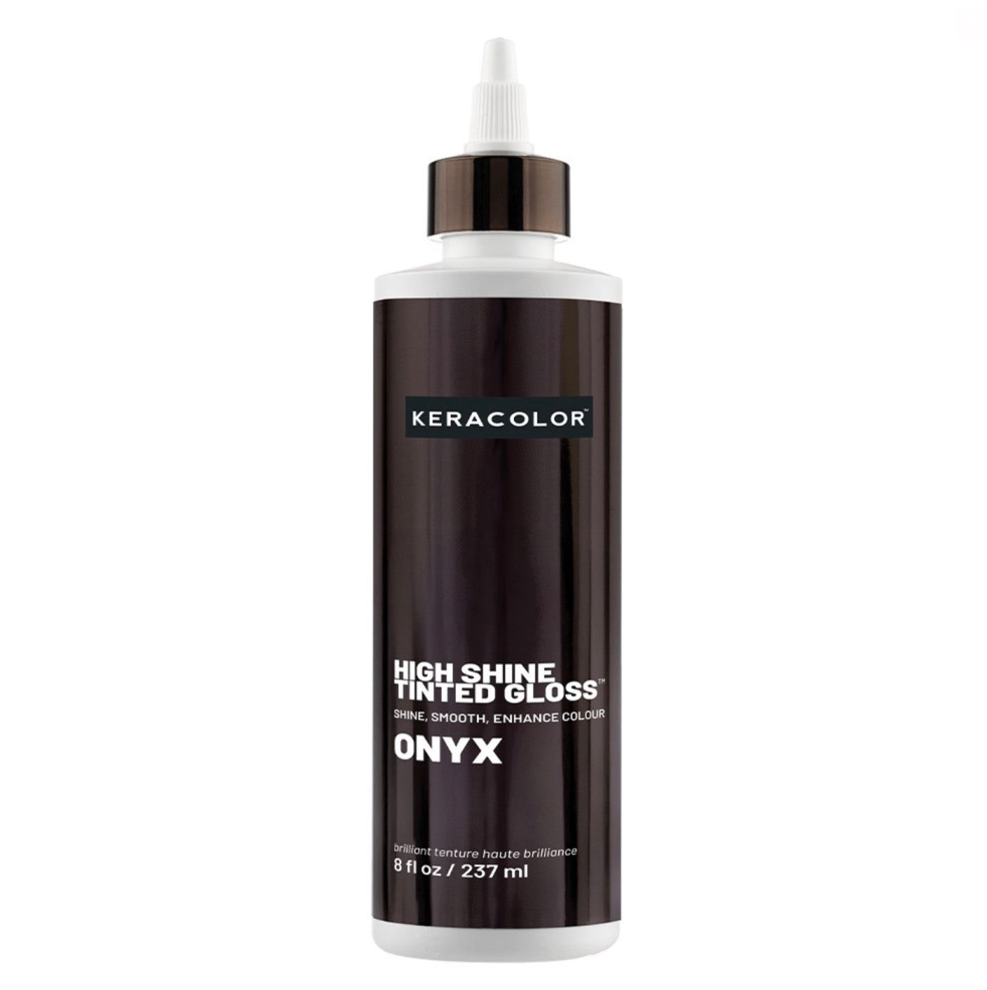 Keracolor High Shine Tinted Gloss - Onyx 237ml
