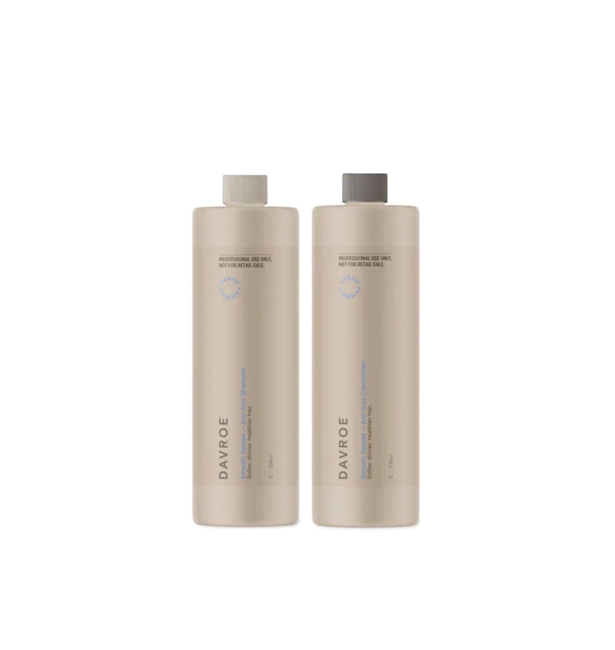 Davroe Smooth Senses Anti-Frizz Shampoo & Conditioner 2x1 Litre