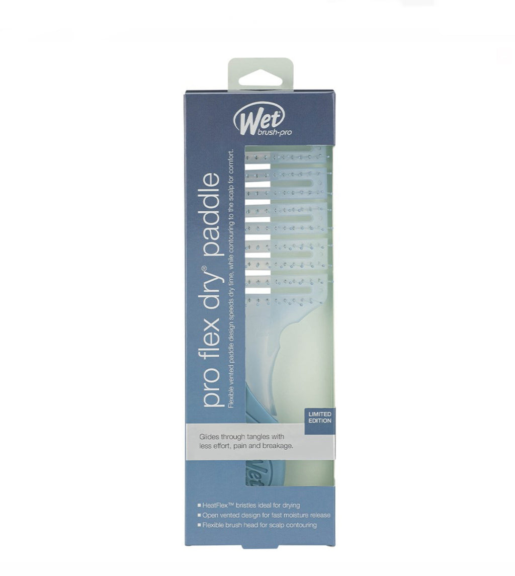 WetBrush Pro Hydro Tie Dye Flex Dry Paddle Blue
