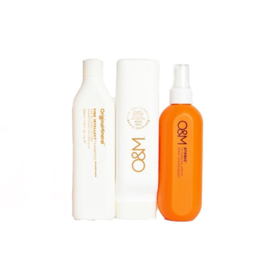 O&M Volume + Style Pack Shampoo/Conditioner/Atonic