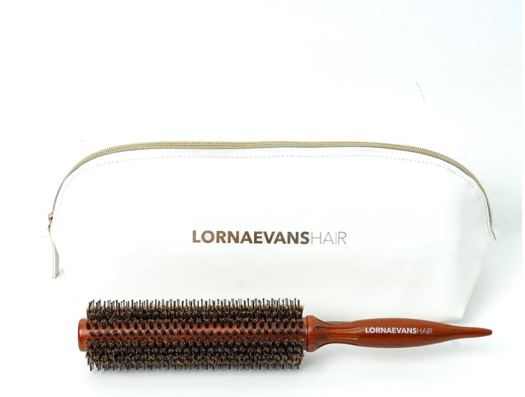 LORNA EVANS HAIR Boar Bristle Brush “Timesaver Brushes” - Medium