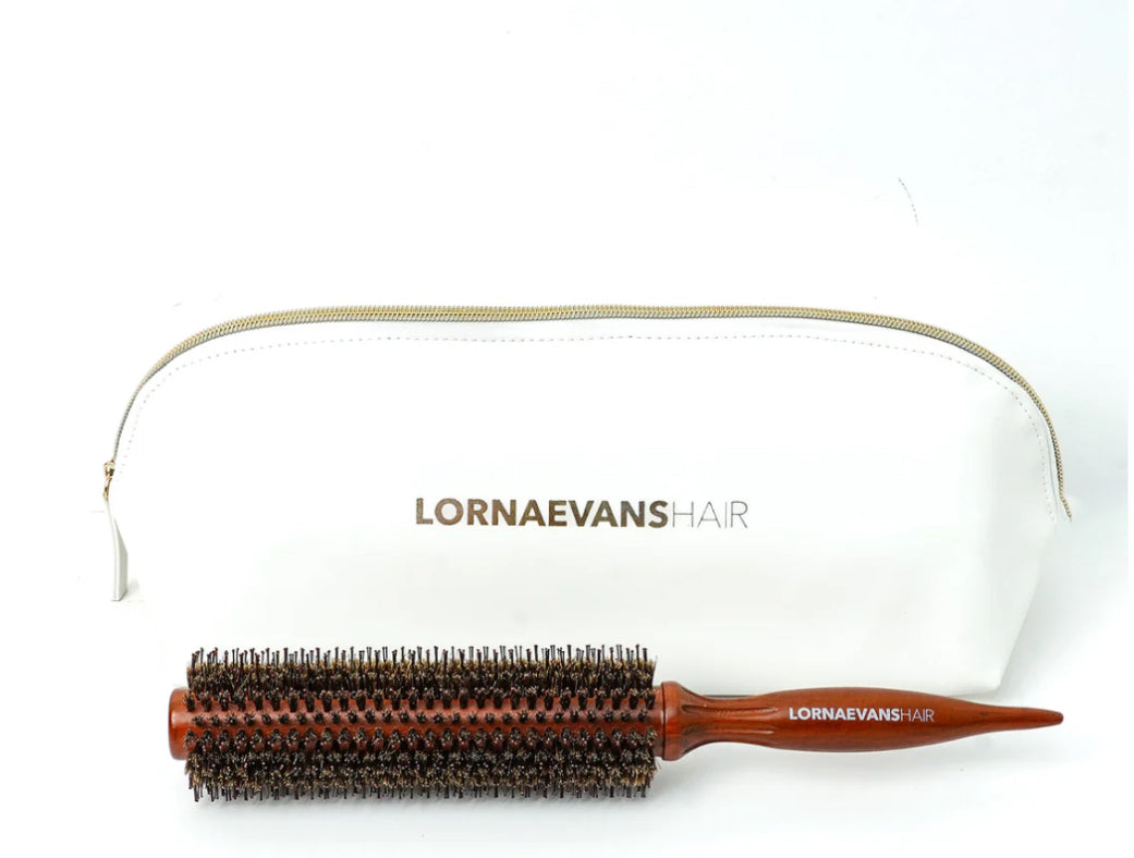 LORNA EVANS HAIR Boar Bristle Brush “Timesaver Brushes” - Medium