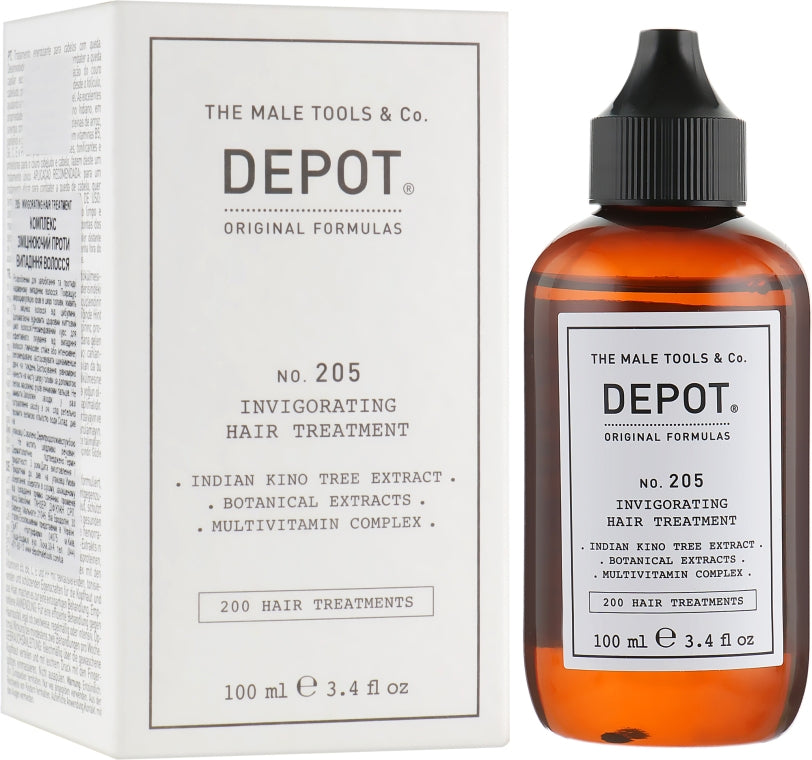 DEPOT NO. 205 INVIGORATING SCALP TREAMENT 100ml