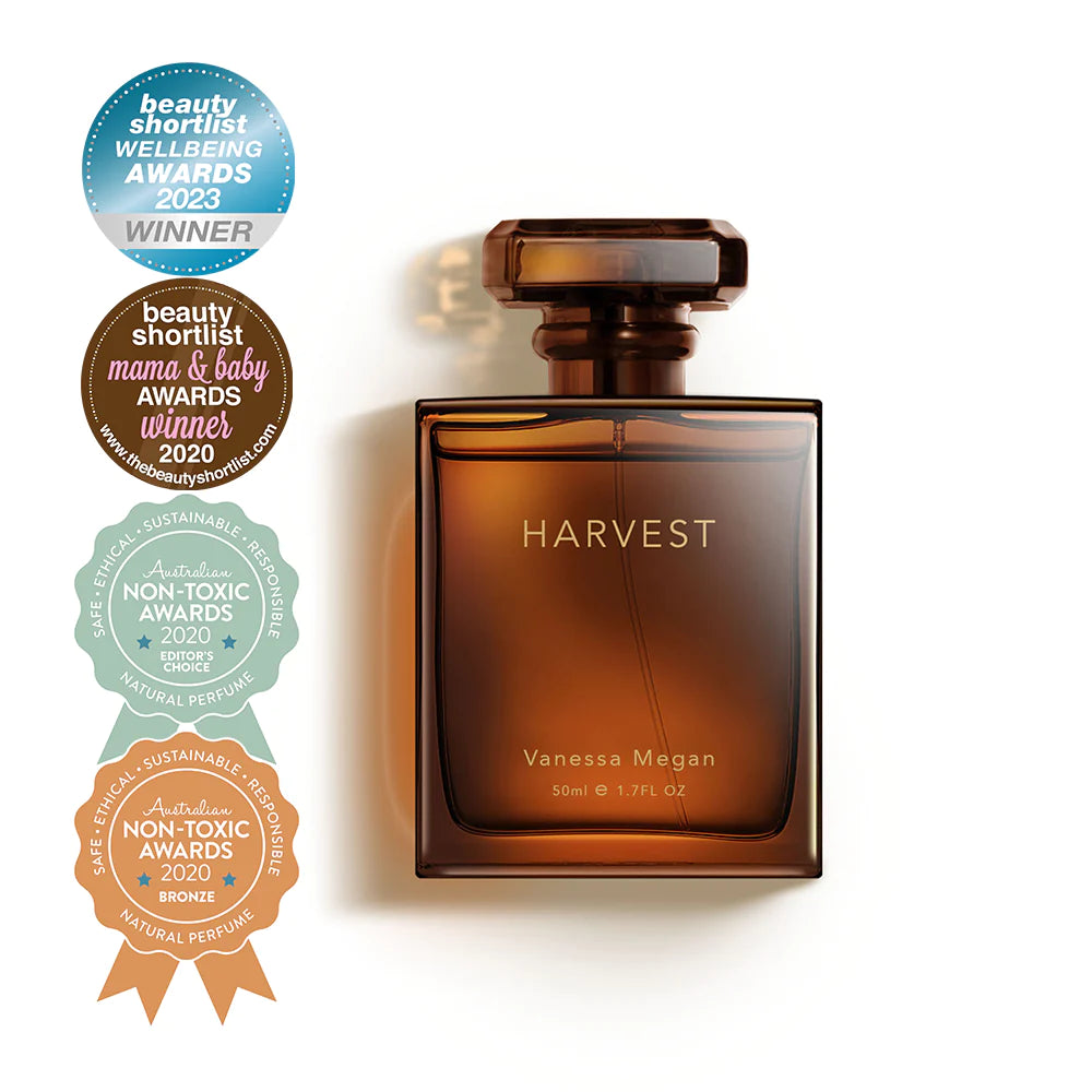 VANESSA MEGAN HARVEST 100% NATURAL MOOD ENHANCING PERFUME 50ml
