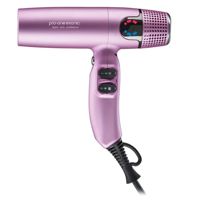 PRO-ONE EVONIC CYCLONIC JET STREAM AIR HAIRDRYER - Pink