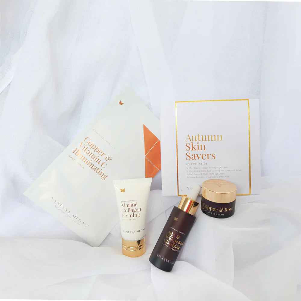 VANESSA MEGAN AUTUMN SKIN SAVERS