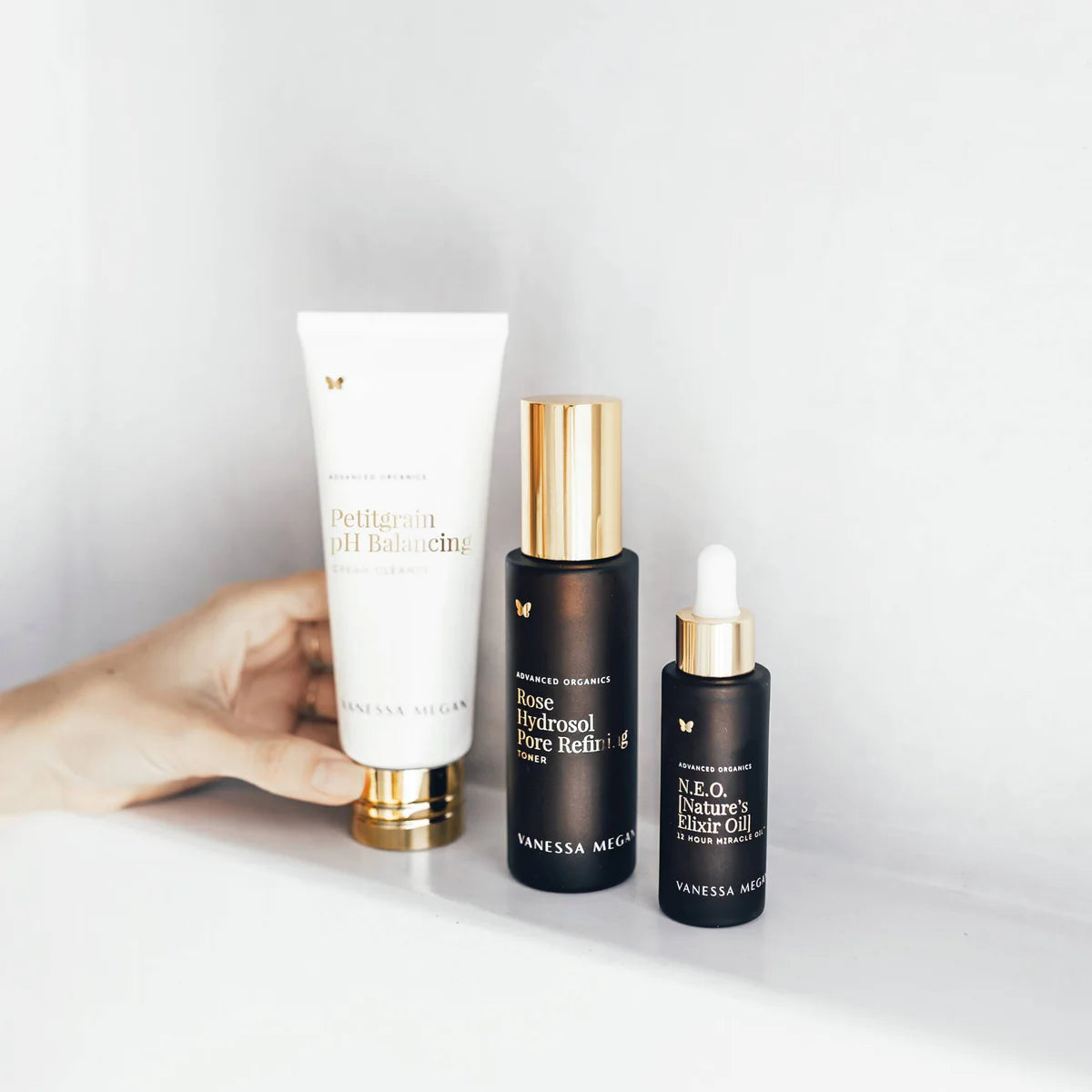 VANESSA MEGAN THE HOLY TRINITY DAILY SKIN CARE ROUTINE (FULL)