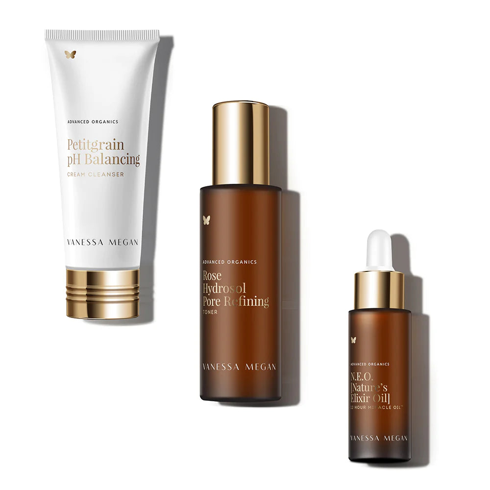 VANESSA MEGAN THE HOLY TRINITY DAILY SKIN CARE ROUTINE (FULL)