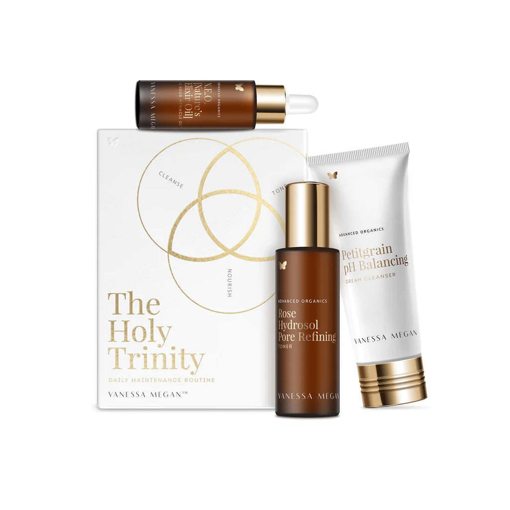 VANESSA MEGAN THE HOLY TRINITY DAILY SKIN CARE ROUTINE (FULL)
