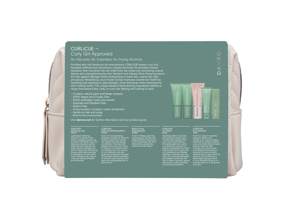 Davroe CURLiCUE Christmas Travel Pack