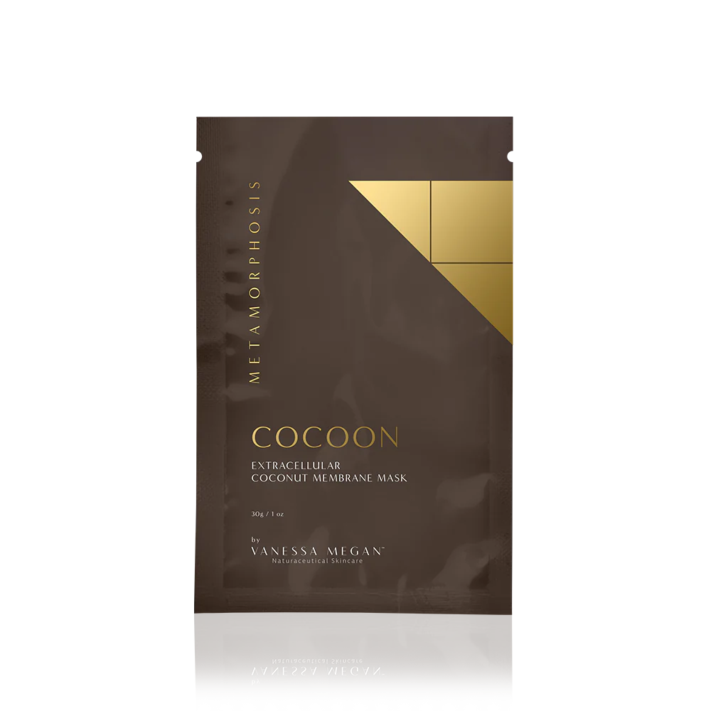 VANESSA MEGAN COCOON EXTRACELLULAR COCONUT MEMBRANE MASK 3-PACK