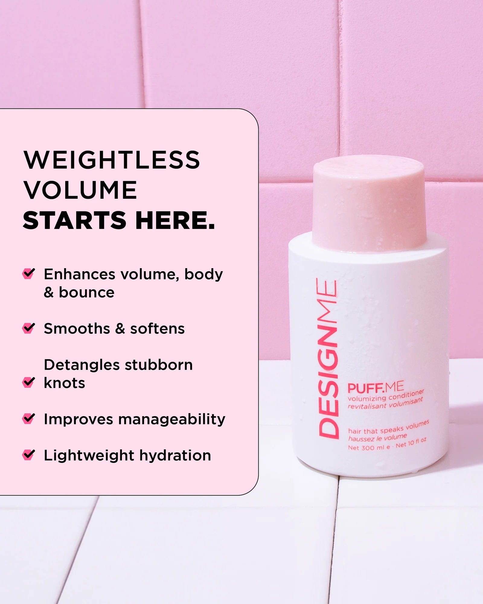 DesignMe PuffMe Volumizing Conditioner 300ml