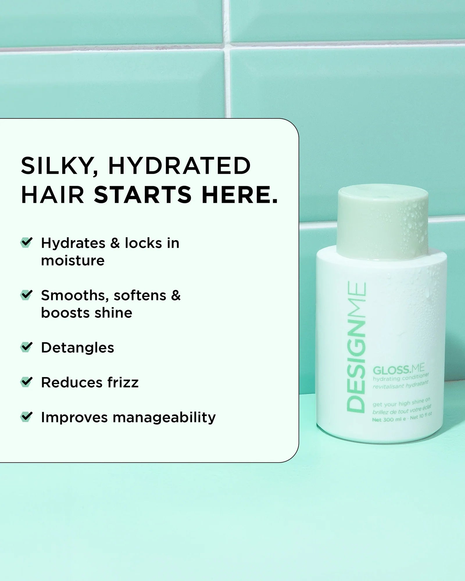 DesignMe Gloss.Me Hydrating Conditioner 300ml