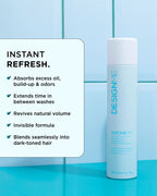 DesignMe Quickie.Me Dry Shampoo Spray For Dark Tones 339ml