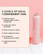 DesignMe Hold.Me Three-Way Hairspray 330ml