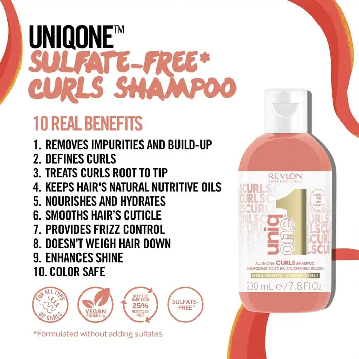 REVLON PROFESSIONAL UNIQONE™ All In One Curls Shampoo 230ml