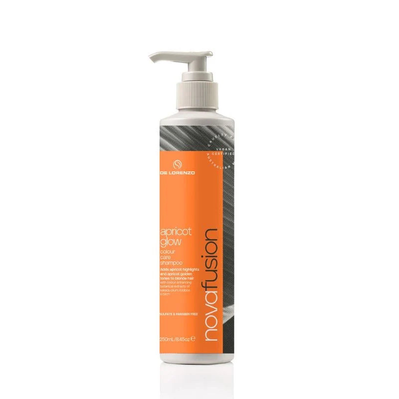 De Lorenzo NOVAFUSION Shampoo Apricot Glow 250ml