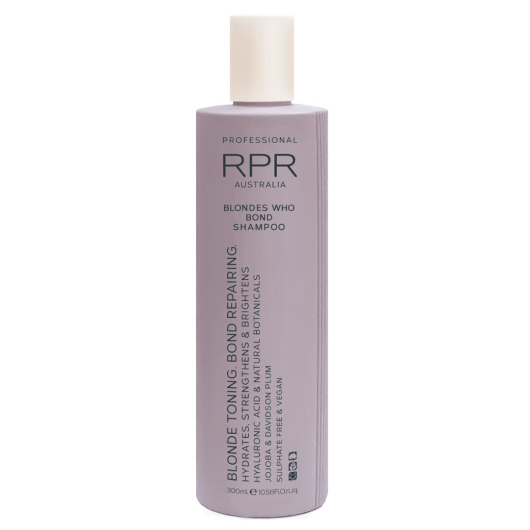 RPR PROFESSIONAL BLONDES WHO BOND SHAMPOO 300ML