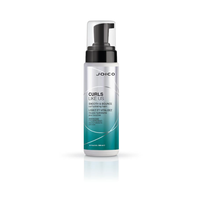 JOICO CURLS LIKE US SMOOTH & BOUNCE CURL HYDRATING FOAM 200ML