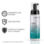 JOICO CURLS LIKE US SMOOTH & BOUNCE CURL HYDRATING FOAM 200ML