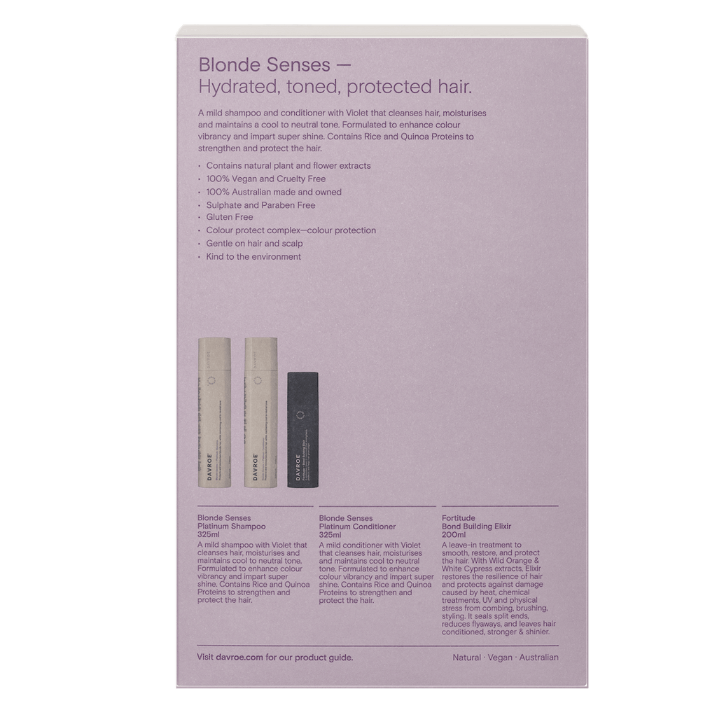 Davroe Blonde Senses Mothers Day Trio Pack