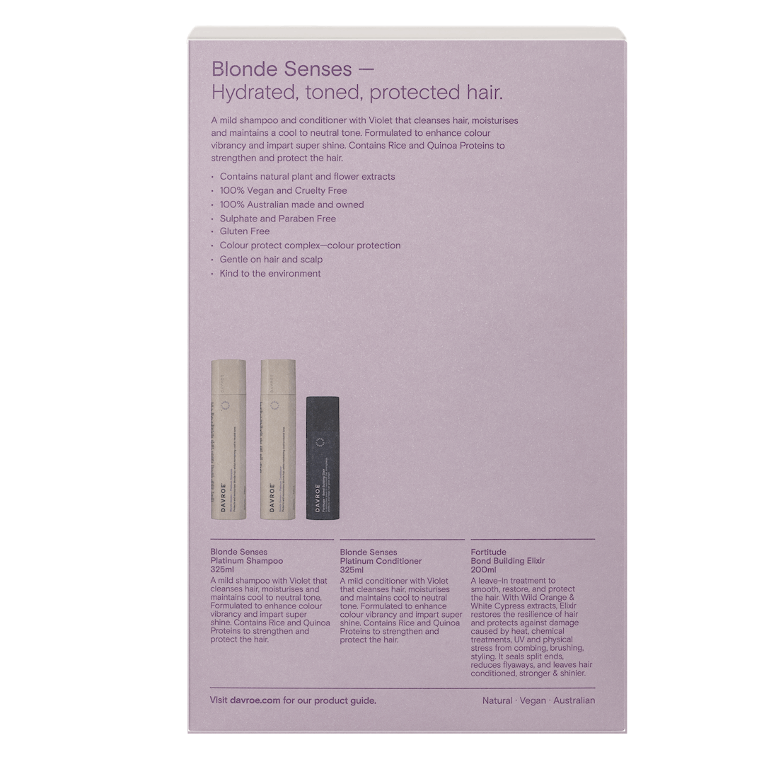 Davroe Blonde Senses Mothers Day Trio Pack