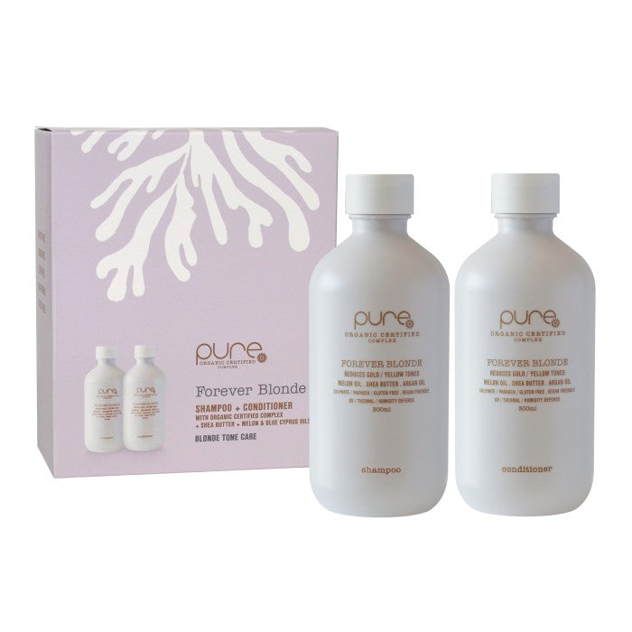 Pure FOREVER BLONDE Shampoo and Conditioner Duo 2x300ml