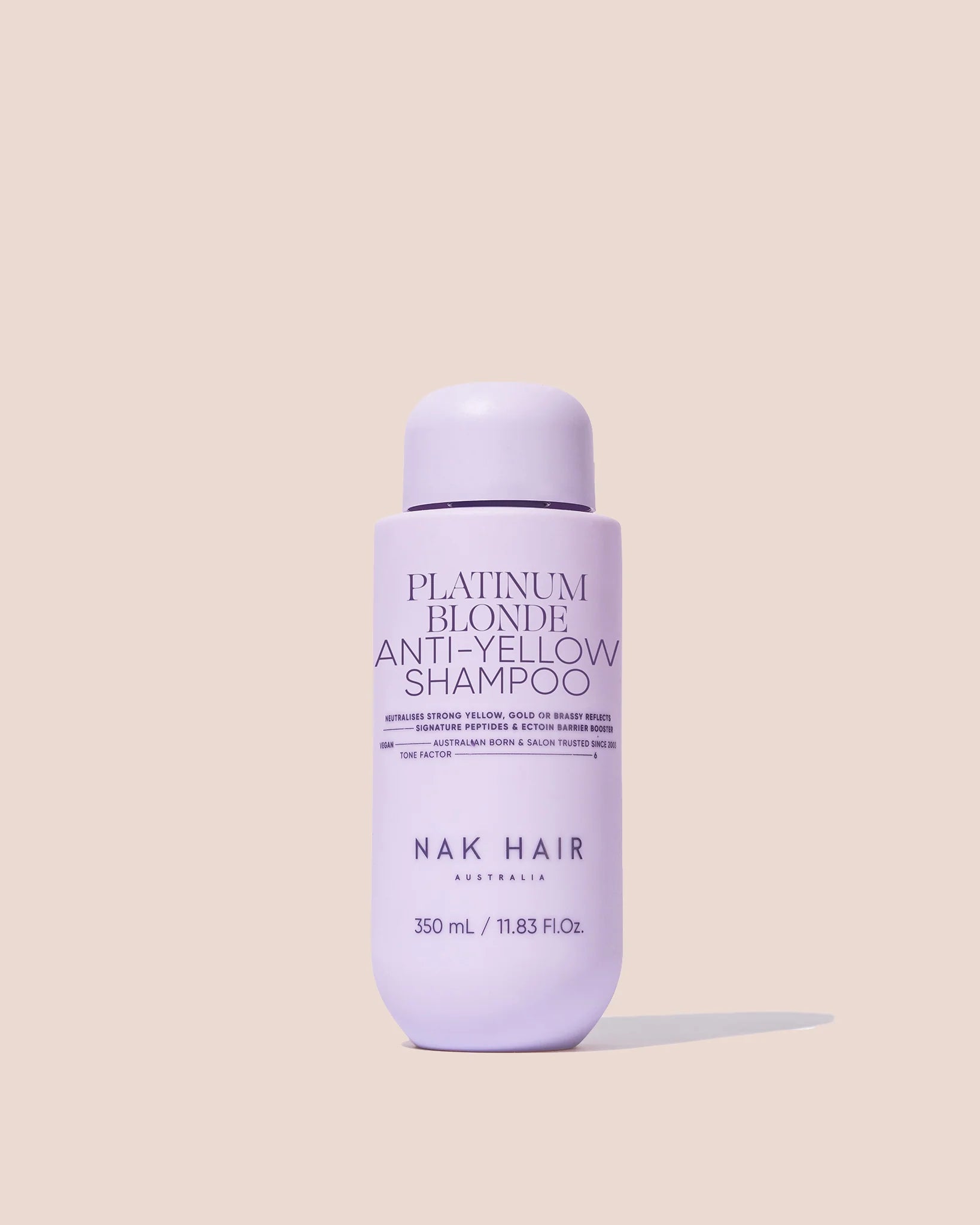 NAK HAIR Platinum Blonde Anti-Yellow Shampoo 350ml