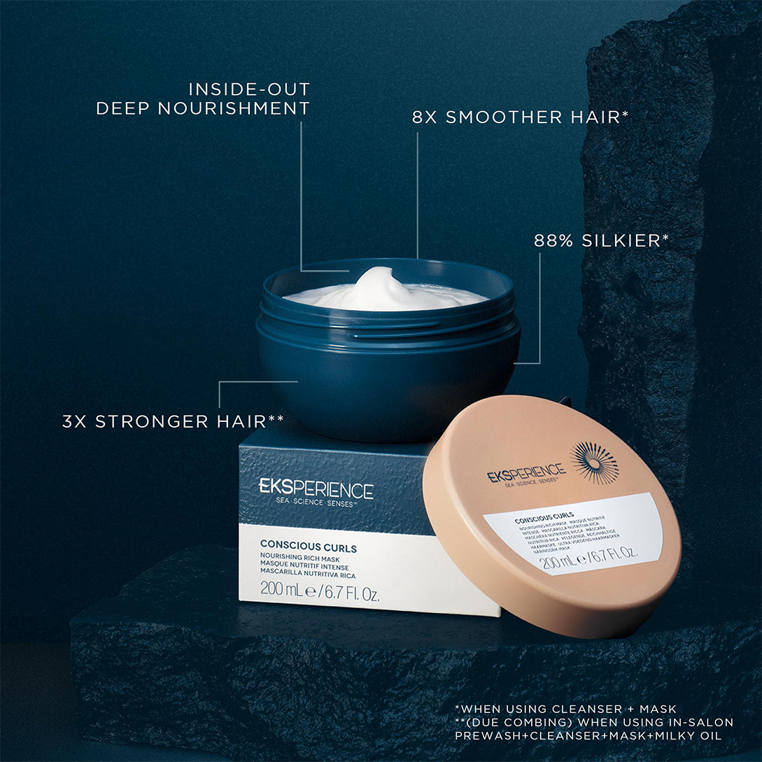 REVLON PROFESSIONAL EKSPERIENCE™ CONSCIOUS CURLS NOURISHING RICH MASK 200ml