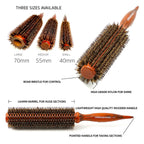 LORNA EVANS HAIR Boar Bristle Brush “Timesaver Brush” - 3 Pack