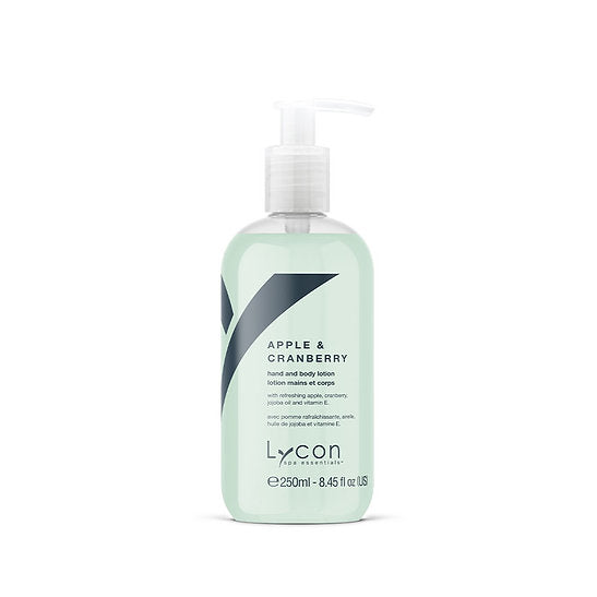 Lycon APPLE & CRANBERRY Hand and Body Lotion 250ml