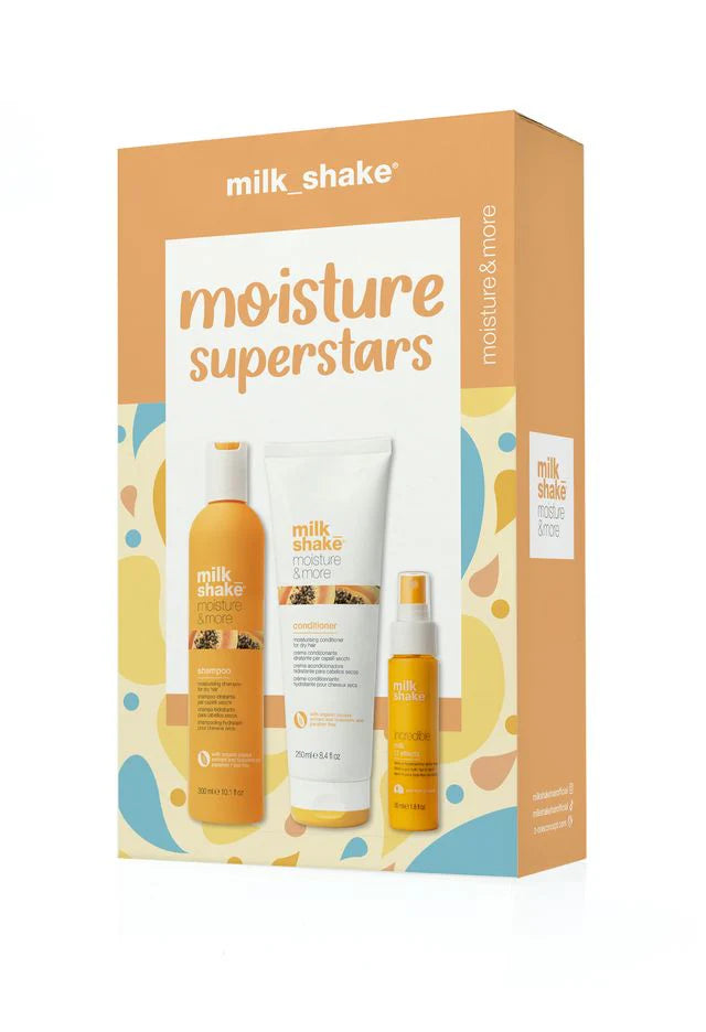milk_shake MOISTURE SUPERSTAR moisture & more Trio Pack