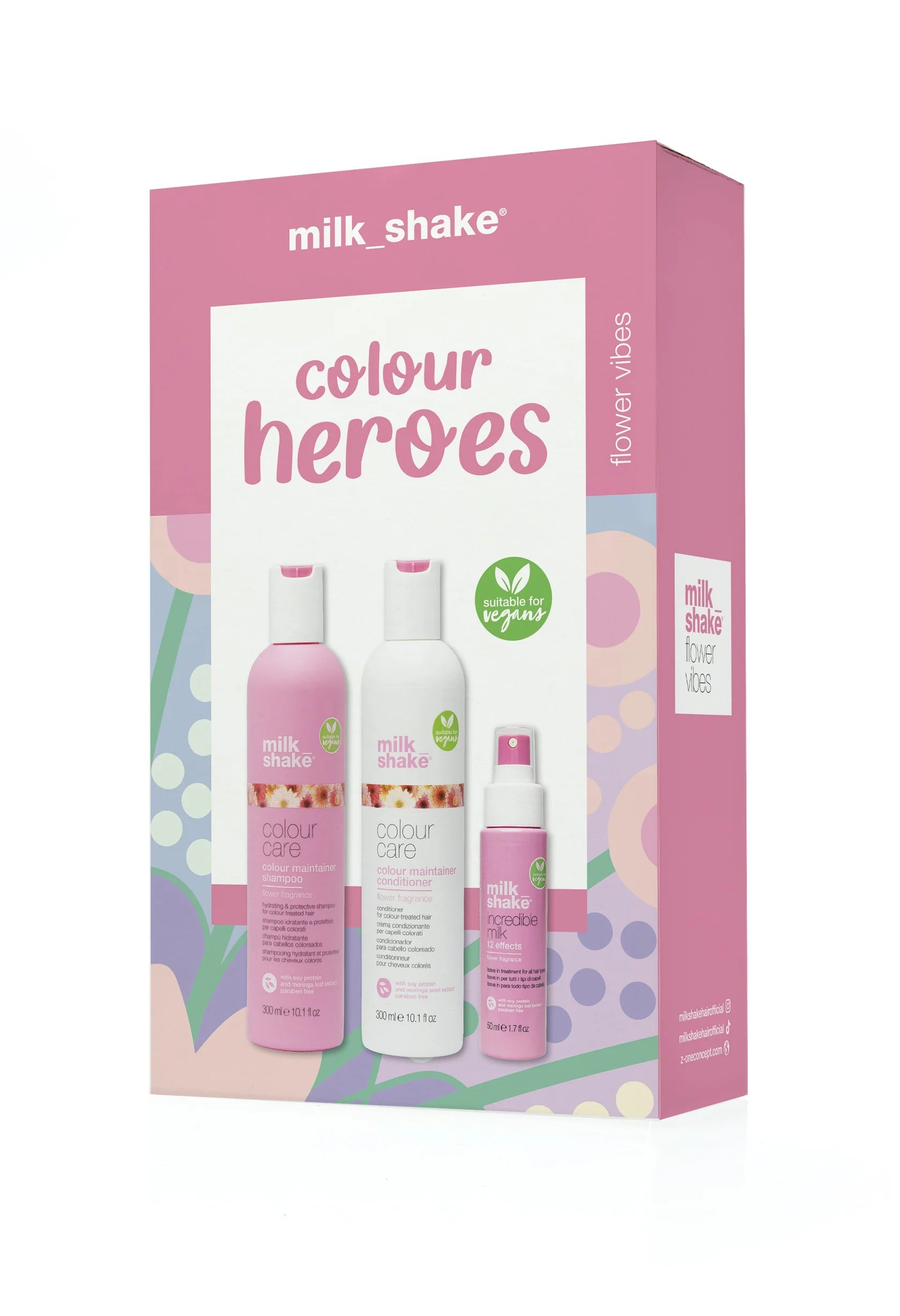 milk_shake COLOUR HEROES flower vibes Trio Pack