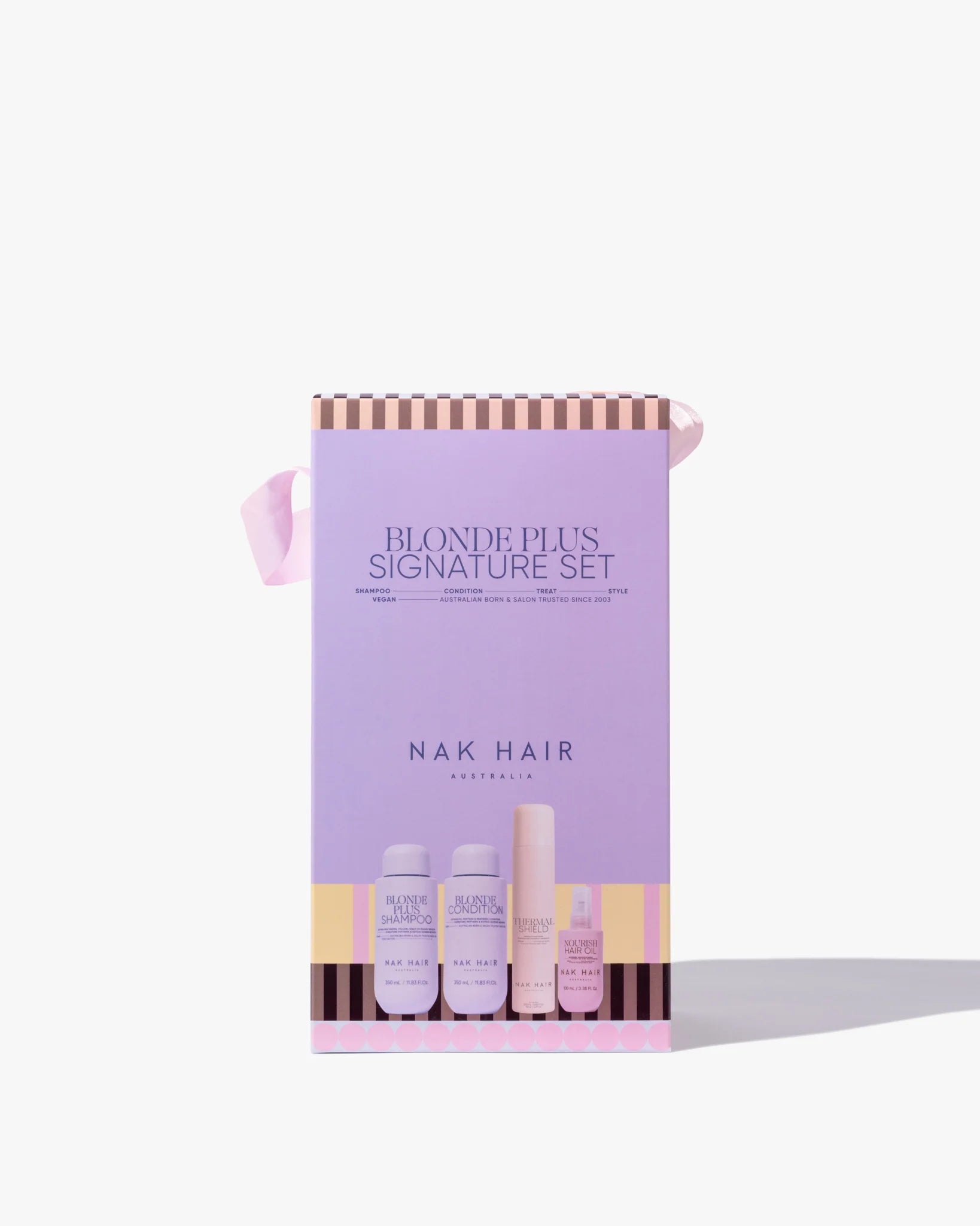 NAK HAIR Signature Holiday BLOND PLUS Quad