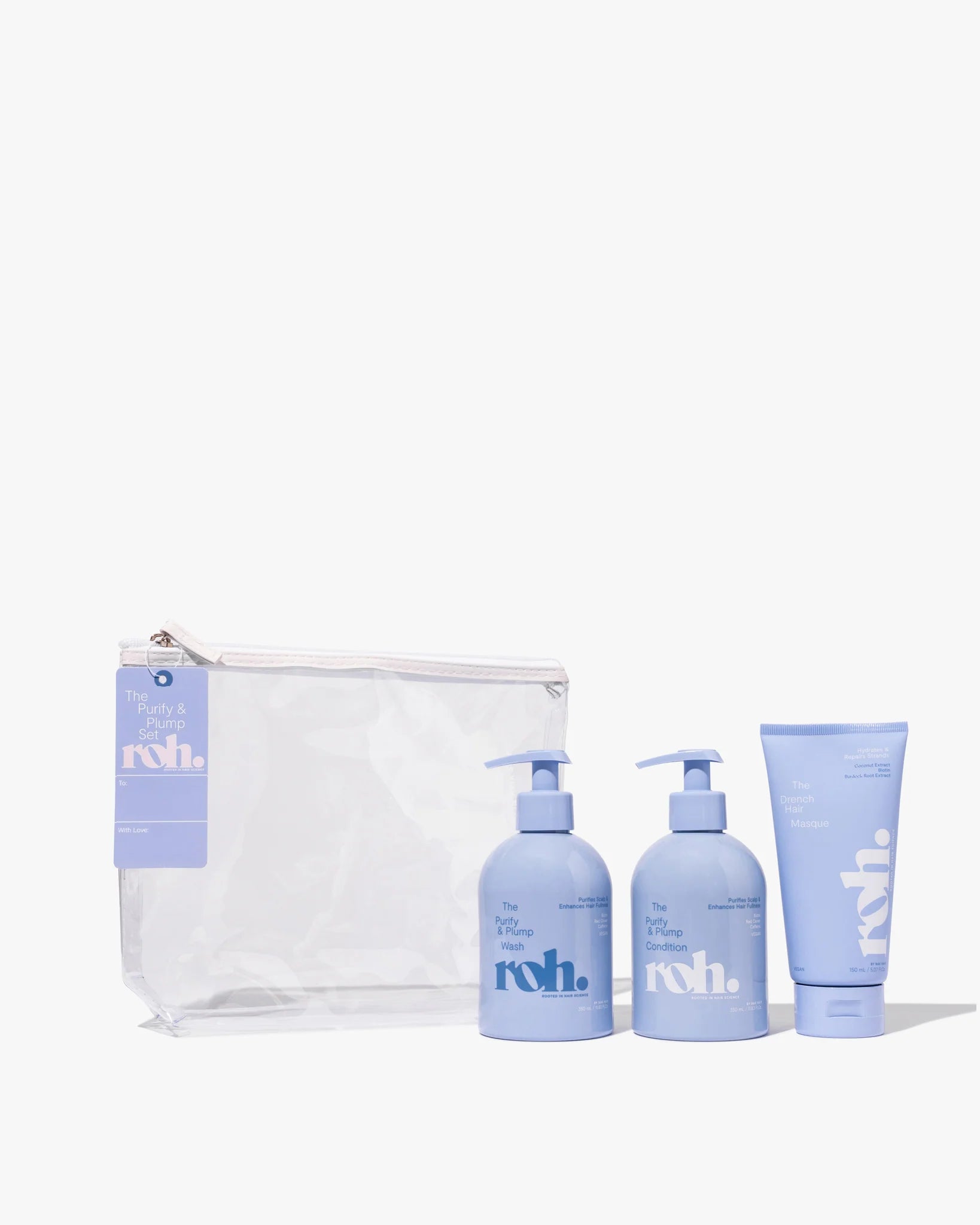 ROH Purify & Plump Trio with Bag