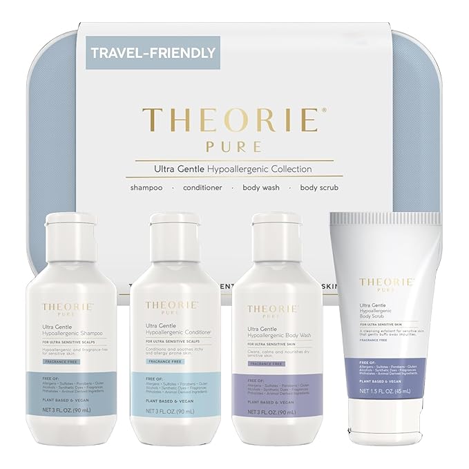 Theorie Ultra Gentle Hypoallergenic Travel Kit