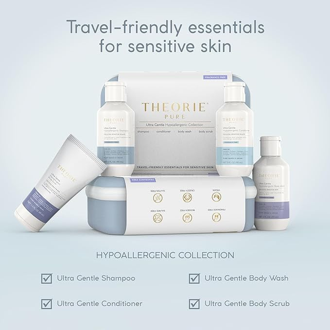 Theorie Ultra Gentle Hypoallergenic Travel Kit