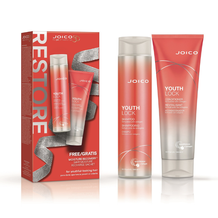JOICO RESTORE Youth Lock Shampoo & Conditioner Pack