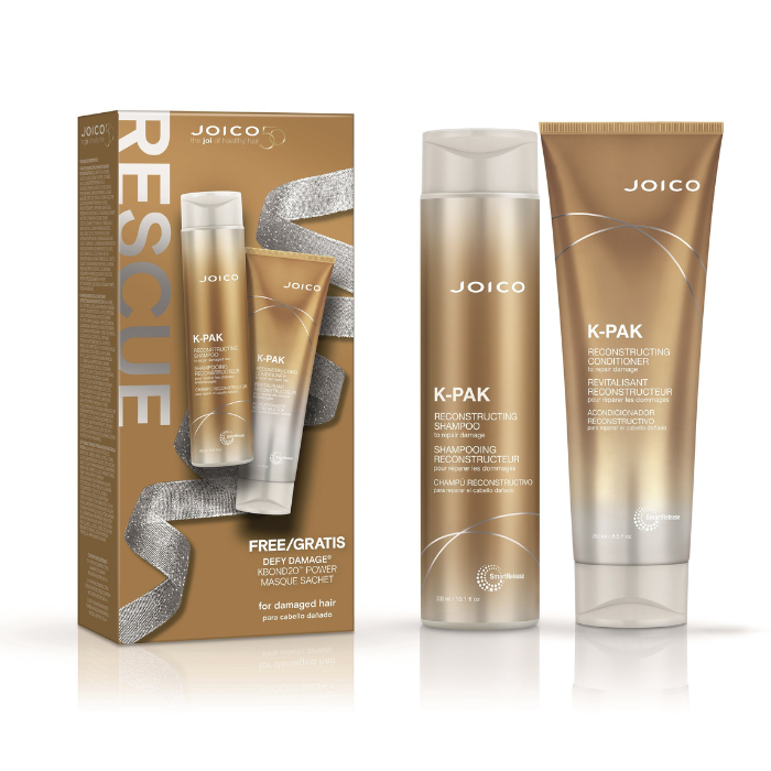 JOICO RESCUE K-PAK Reconstructing Shampoo & Conditioner Pack