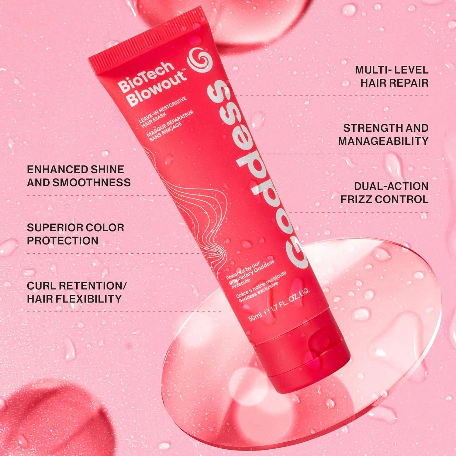 BioTech Blowout Leave-In Restorative Hair Mask 50ml