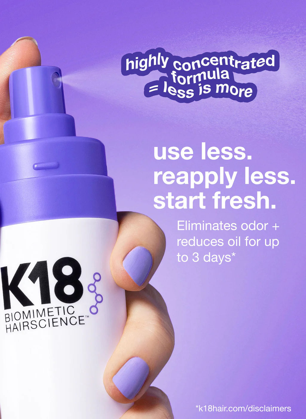 K18 AirWash™ Mini Dry Shampoo 47ml