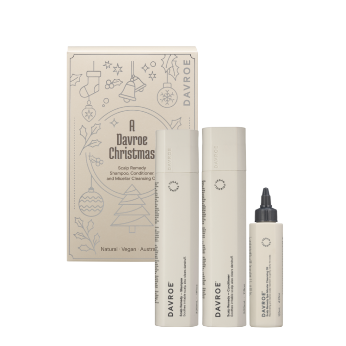 A Davroe Christmas Scalp Remedy Trio Pack