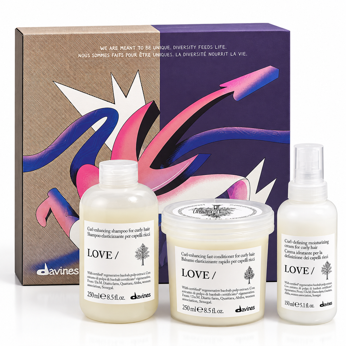 Davines LOVE Curl Trio Gift Set